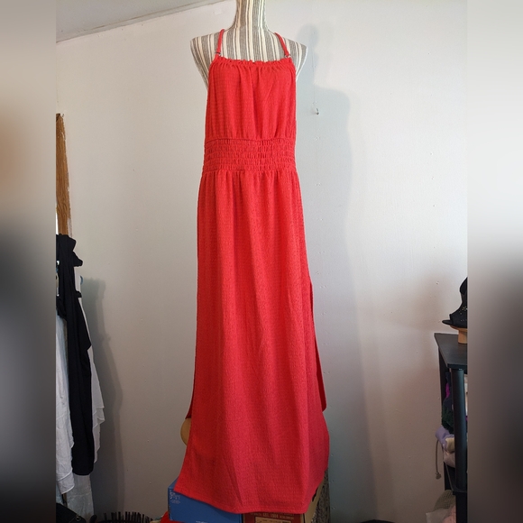 Michael Kors Dresses & Skirts - Michael Kors summer maxi slit cross straps dress nwt